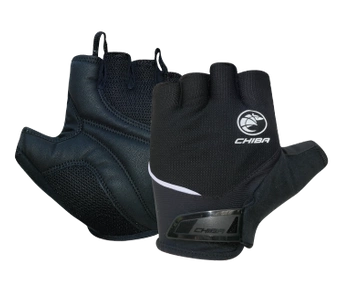 Rękawiczki rowerowe Chiba Gel Sport Black