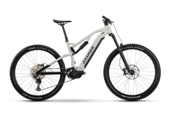 Rower elektryczny górski Raymon Trailray 150 720Wh 2025 stormwhite