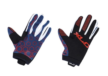 Rękawiczki rowerowe XLC MTB Navy Blue