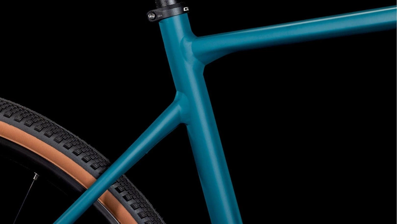 Rower gravel Cube Nuroad ONE 2025 poseidongreen/black