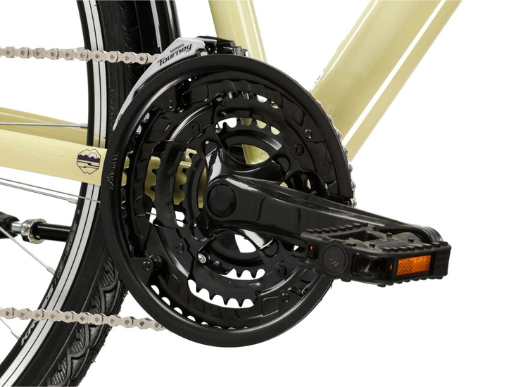 Rower trekkingowy Kross Trans 1.0 2025 beżowy