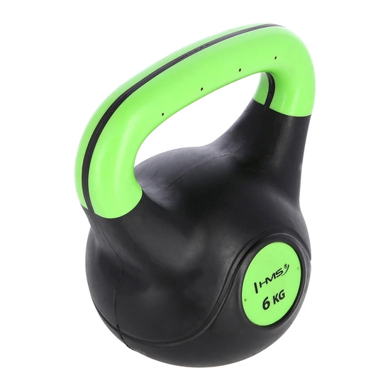 Kettlebell kompozytowy HMS KPC06 6 kg zieolony