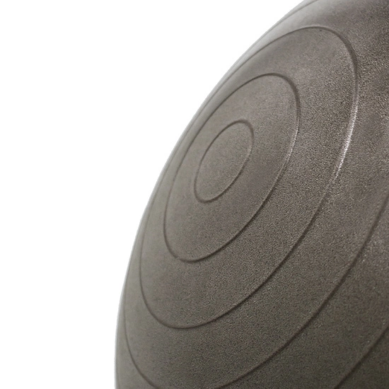 Piłka gimnastyczna anti - burst HMS YB02 65 cm brązowa grizzly