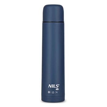 Termos turystyczny NILS CAMP NC3804 1000 ml niebieski