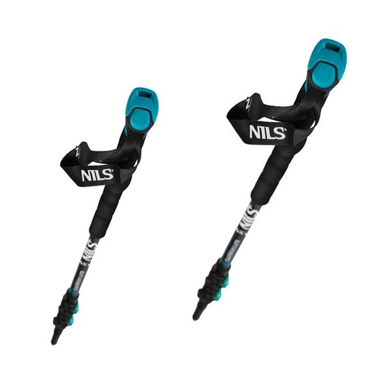 Kije trekkingowe NILS TK8607 włókno węglowe