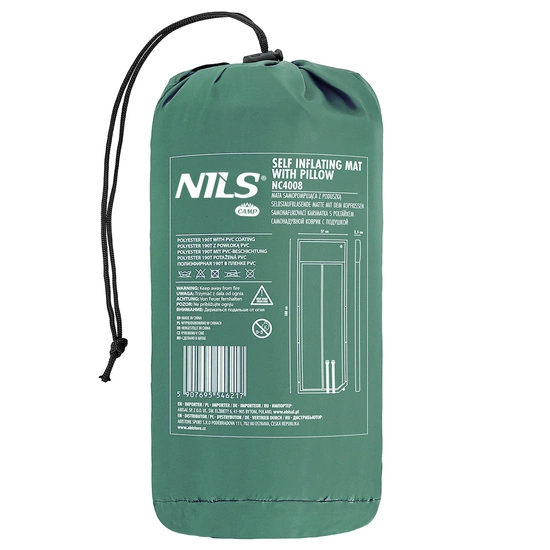 Mata samopompująca NILS CAMP NC4008 zielona