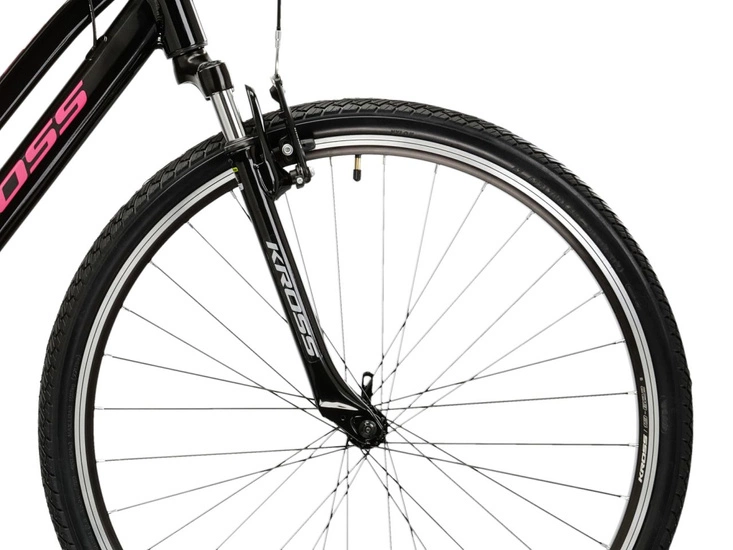 Rower crossowy Kross Evado 2.0 2025 czarny/różowy