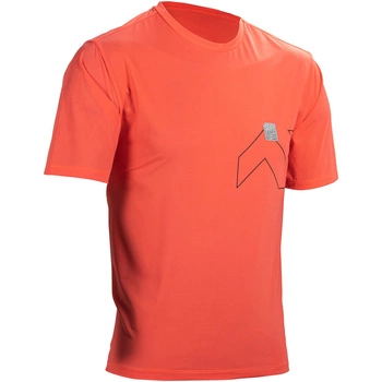 Koszulka rowerowa Leatt Jersey MTB Trail 1.0 X-Flow neon