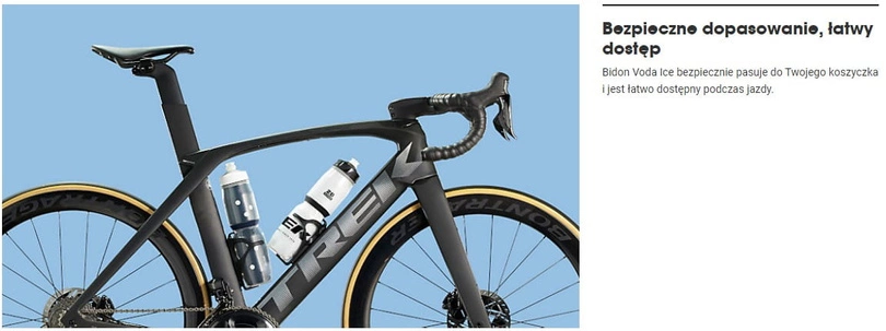 Bidon rowerowy termiczny Trek Voda Ice 600 ml navy