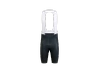 Spodenki rowerowe męskie Rapha Core z szelkami z wkładką Black