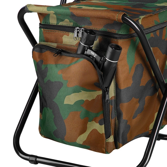 Krzesło turystyczne składane wędkarskie NILS CAMP NC3012 moro