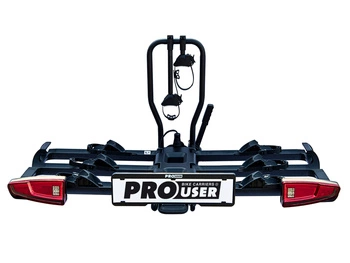 Bagażnik samochodowy PROUSER Diamant FG3 BLACK LED na 3 rowery
