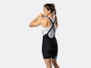 Spodenki rowerowe damskie Bontrager Circuit z szelkami Black