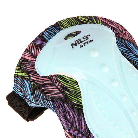 Ochraniacze na rolki, deskorolkę, hulajnogę NILS EXTREME H727 niebieskie