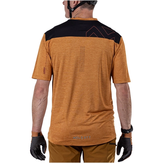 Koszulka rowerowa Leatt Jersey MTB Trail 1.0 rust