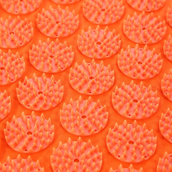 Zestaw mata do akupresury HMS PREMIUM AKM03 pomarańczowy