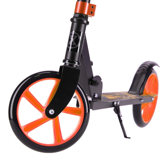 Hulajnoga klasyczna NILS EXTREME HM0106 czarno / pomarańczowa