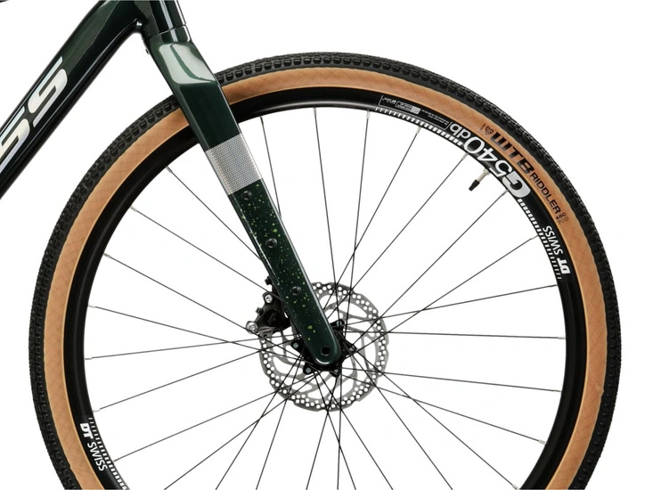 Rower gravel Kross Esker 6.0 ULT.RA 2025 zielony holo