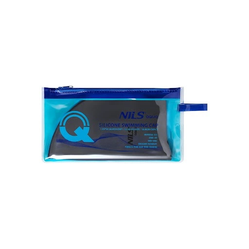 Czepek do pływania NQC NILS AQUA SL02 ciemnoszary