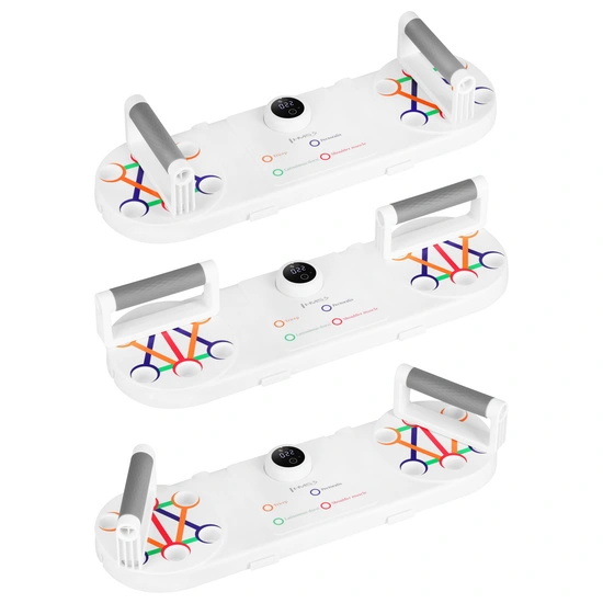 Deska do ćwiczeń mięśni brzucha i pompek z licznikiem HMS DBP03