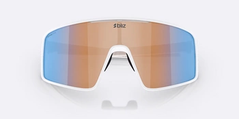 Okulary rowerowe Bliz P001 white/coral/orange