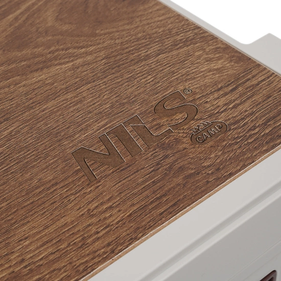 Składana skrzynia kempingowa z funkcją stołu 2w1 NILS CAMP NCB4002 50L