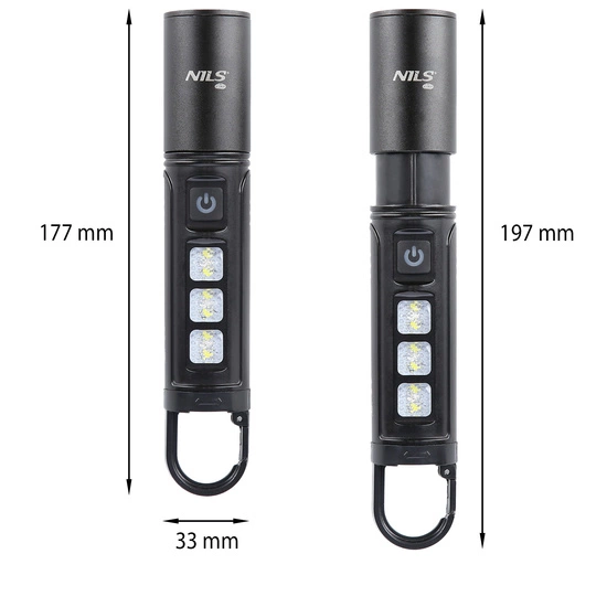 Latarka LED NILS CAMP NC0003 800 lm