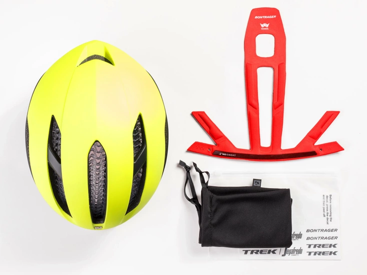Kask rowerowy Bontrager XXX WaveCel fluo yellow