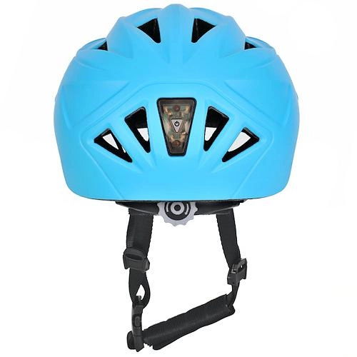 Kask rowerowy dziecięcy Prox Flash Led niebieski