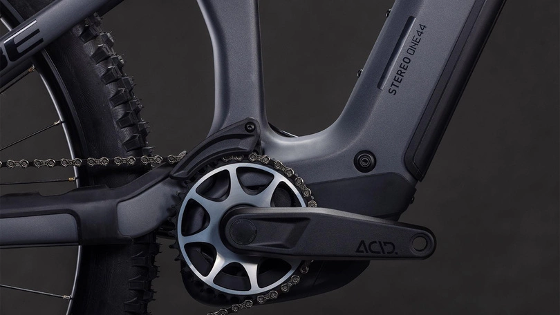 Rower elektryczny górski Cube Stereo Hybrid ONE44 HPC SLX 800 2026 slabgrey / orange