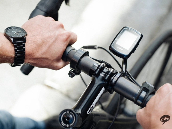 Dzwonek rowerowy Knog Oi mały srebrny