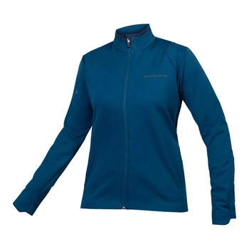 Kurtka rowerowa damska Endura SingleTrack Softshell Blue Berry
