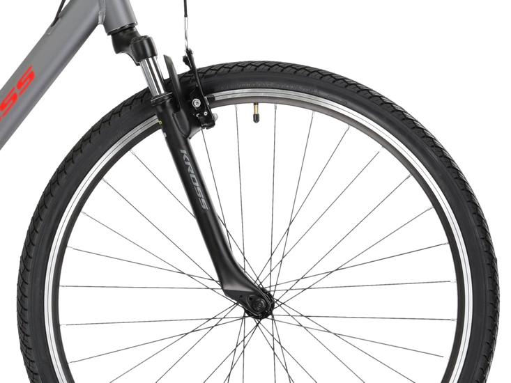 Rower crossowy Kross Evado 1.0 2025 grafitowy