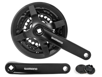 Mechanizm korbowy Shimano FC-TY301 170 mm 28-38-48T