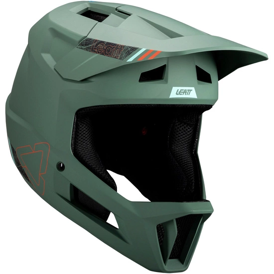 Kask rowerowy Full Face LEATT Helmet MTB Gravity 1.0 V25 teal