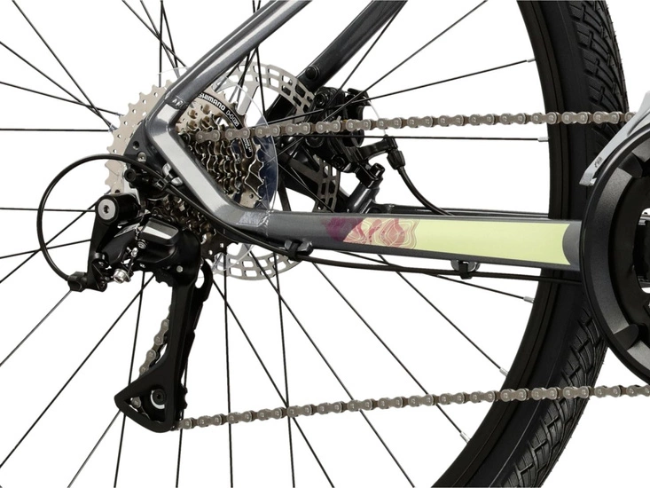 Rower crossowy Kross Evado 3.0 2025 szary/zielony