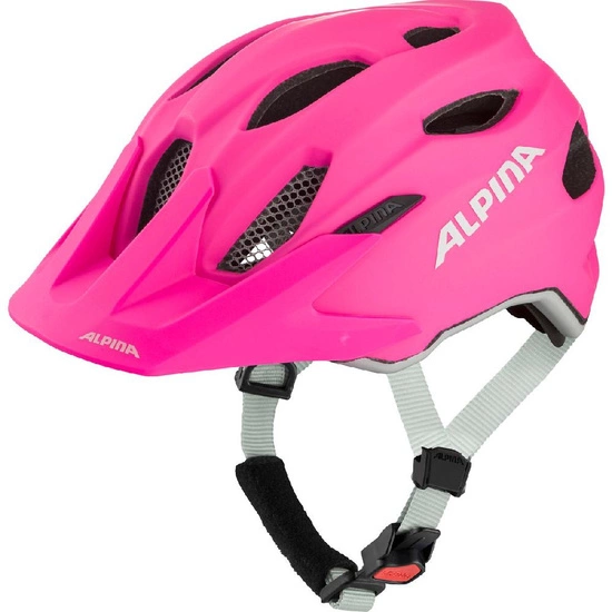 Kask rowerowy dziecięcy Alpina Carapax JR shocking/pink