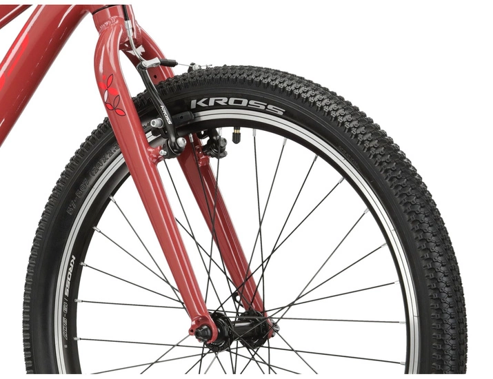 Rower dziecięcy Kross Lea JR 1.0 2025 bordowy
