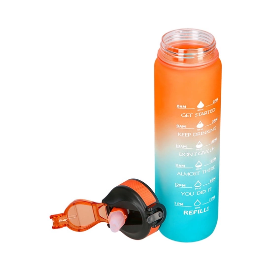 Butelka tritanowa NILS CAMP NCD68 pomarańczowo - niebieska