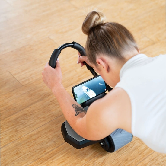 Koło do ćwiczeń mięśni brzucha HMS KA10 S czarne