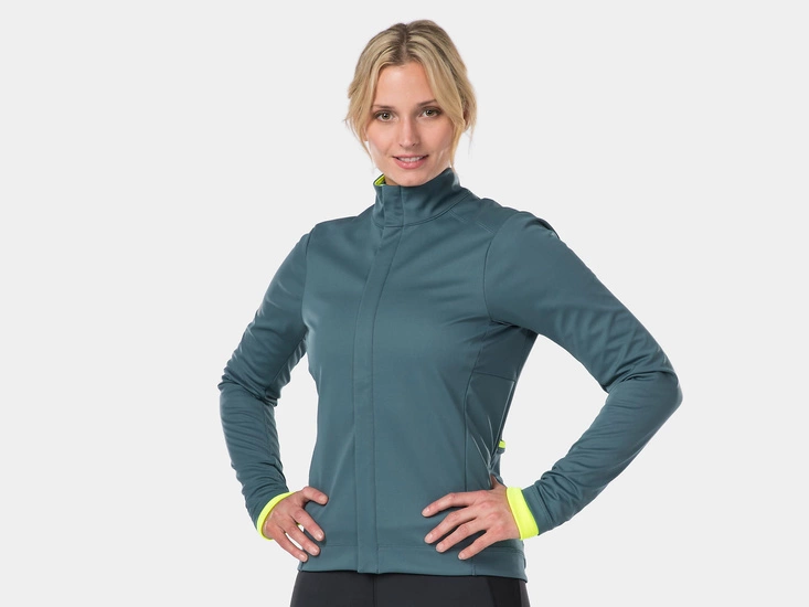 Kurtka rowerowa damska Bontrager Subzero Velocis Battleship Blue