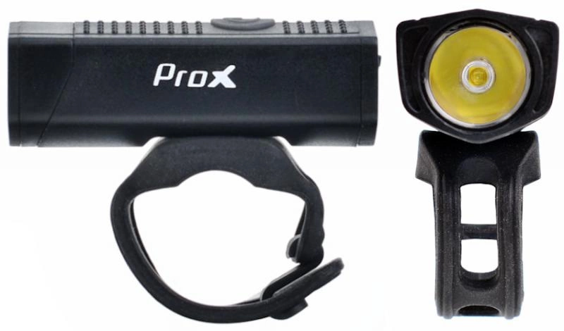 Zestaw lampek rowerowych Prox Aero Plus 400 lm