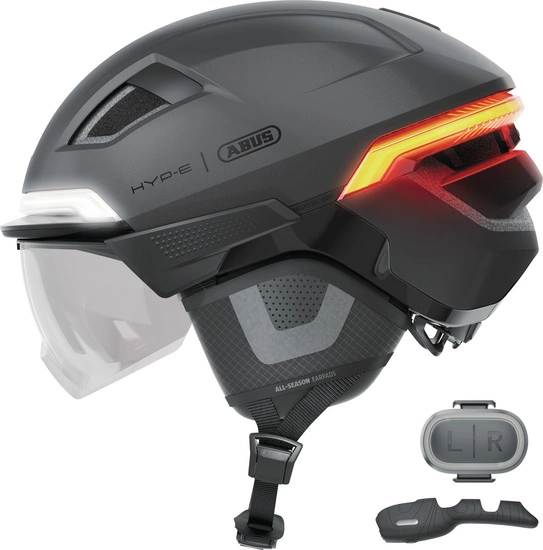 Kask rowerowy ABUS HYP-E BL.ACE volcano titan