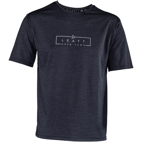 Koszulka rowerowa Leatt Jersey MTB Trail 1.0 black