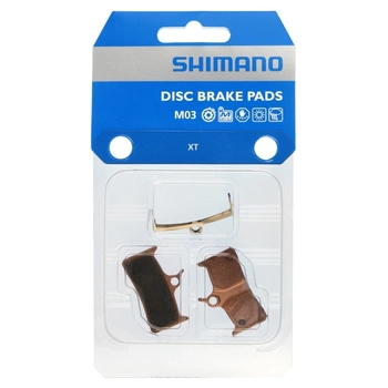 Klocki hamulcowe rowerowe metaliczne Shimano M03