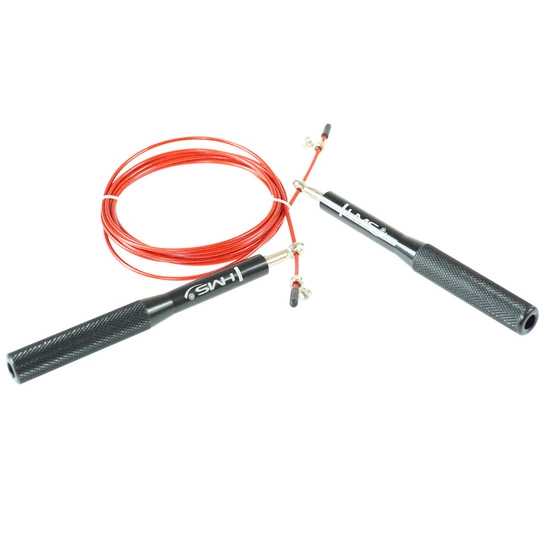 Skakanka szybka HMS SK52 czerwona / czarna