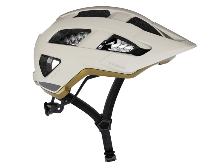 Kask rowerowy Trek Quantum WaveCel Biały Era/Klasyczny złoty