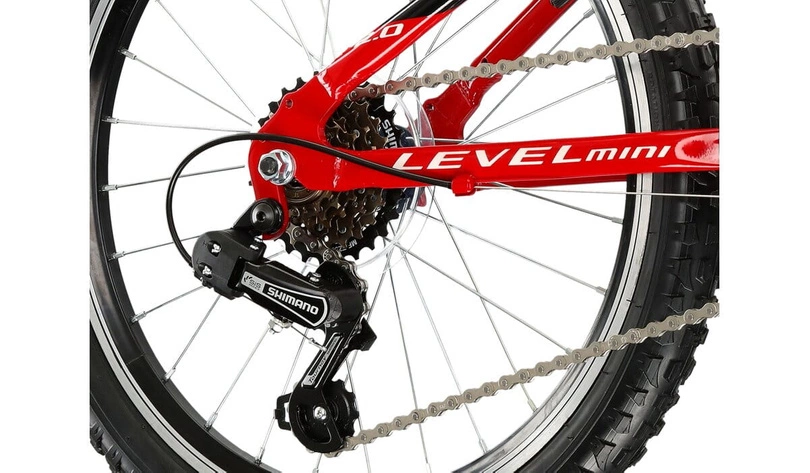 Rower dziecięcy Kross Level Mini 2.0 20" czerwony