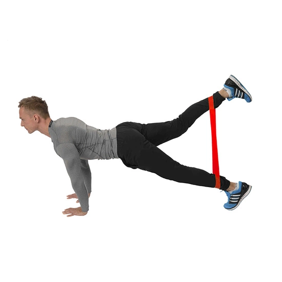 Guma do ćwiczeń HMS GU04 czerwona