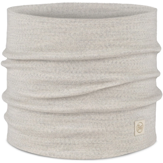 Bandana BUFF Merino Heavyweight Neck Warmer Solid Cloud